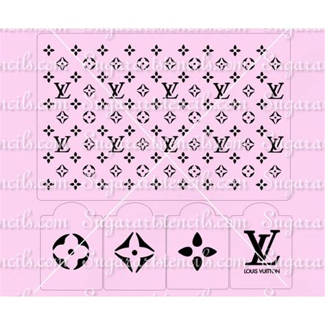 where to buy louis vuitton cake stencil|louis vuitton stencil svg.